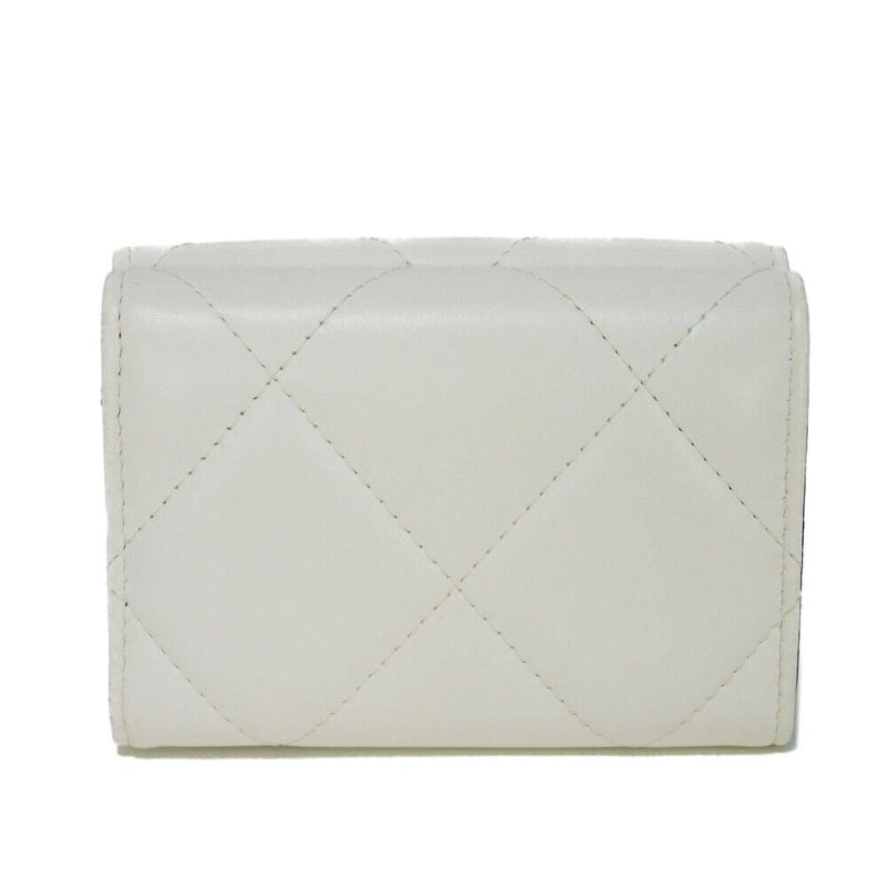 Chanel 19 Small Flap Wallet Tri-