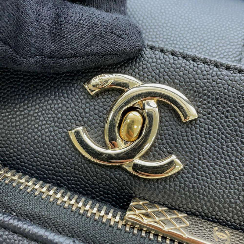 Chanel Affinity 2Way Tote Bag Caviar