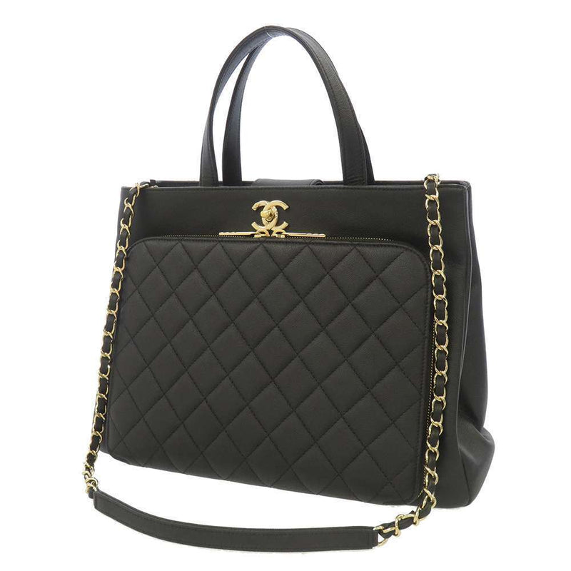 Chanel Affinity 2Way Tote Bag Caviar