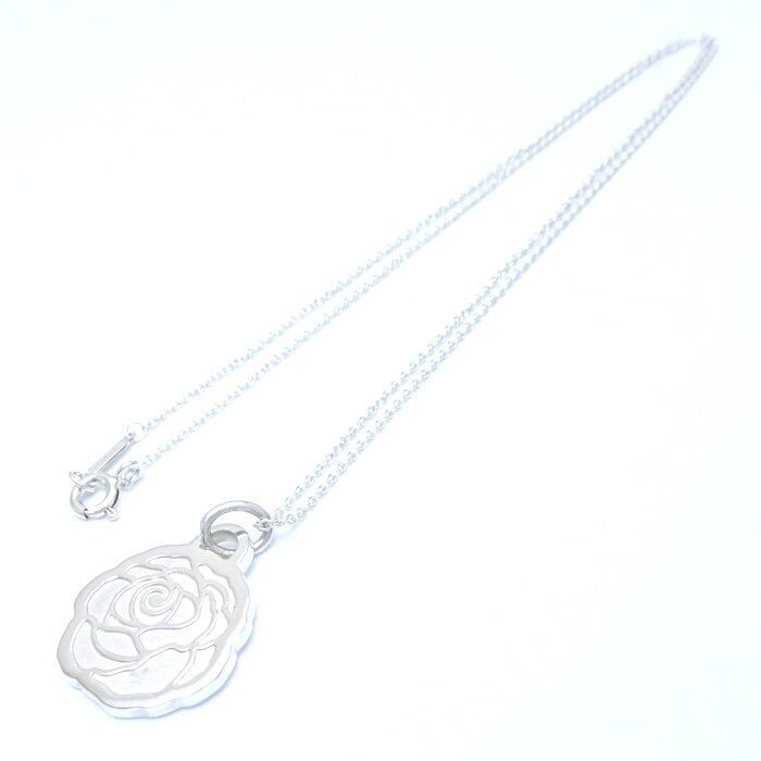 Tiffany&Co. Rose Pendant Necklace Nagoya