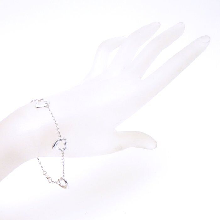 Tiffany&Co. Open Heart Bracelet 5 Motif