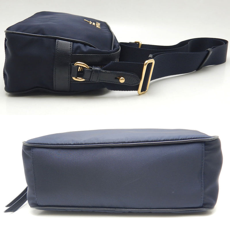 Prada Shoulder Bag Nylon/ Calfskin