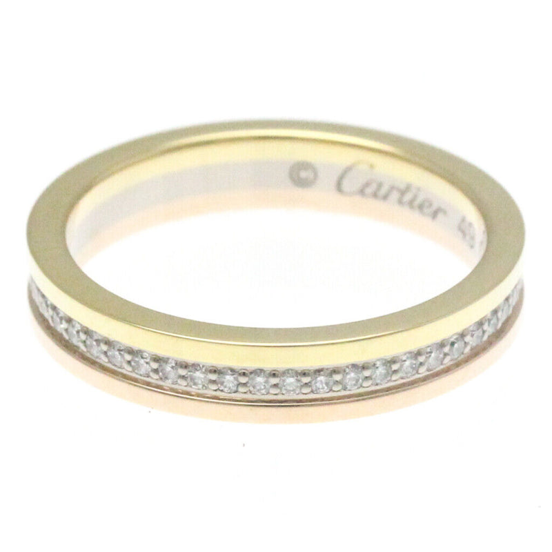 Cartier Vendome Diamond Ring Pink Gold