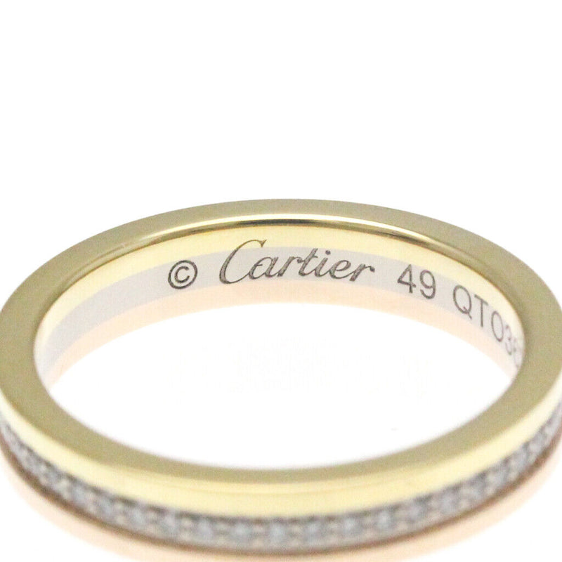 Cartier Vendome Diamond Ring Pink Gold