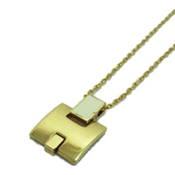 Hermes Irene Necklace Gold Plated Ivory