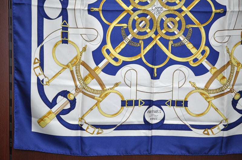 Hermes Carre 90 Scarf 'Eperon D'Or'