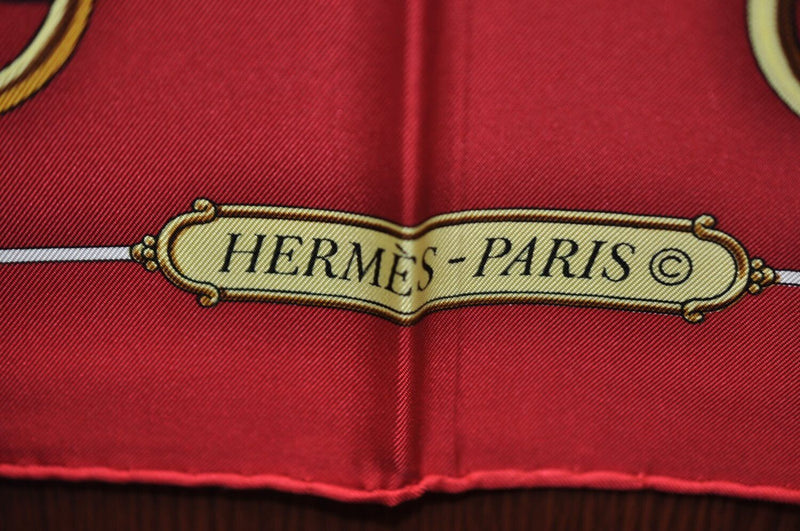 Hermes Carre 90 Scarf Crest Emblem