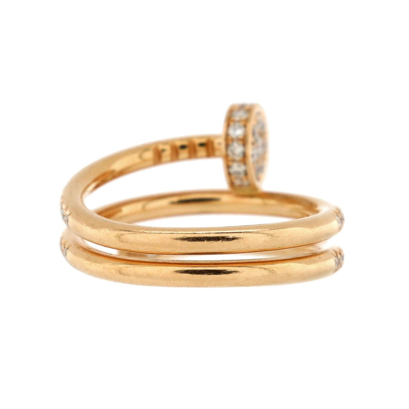 Cartier Juste Un Clou Paved Double Ring