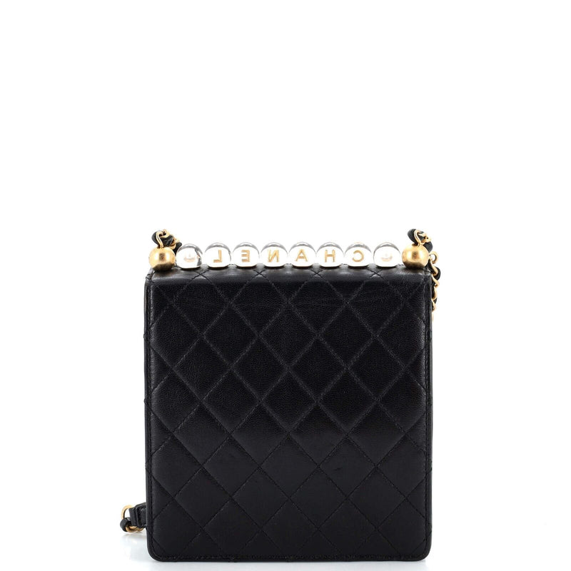 Chanel Chic Pearls Flap Bag Quilted