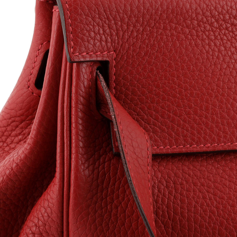 Hermes Kelly Handbag Rouge Casaque