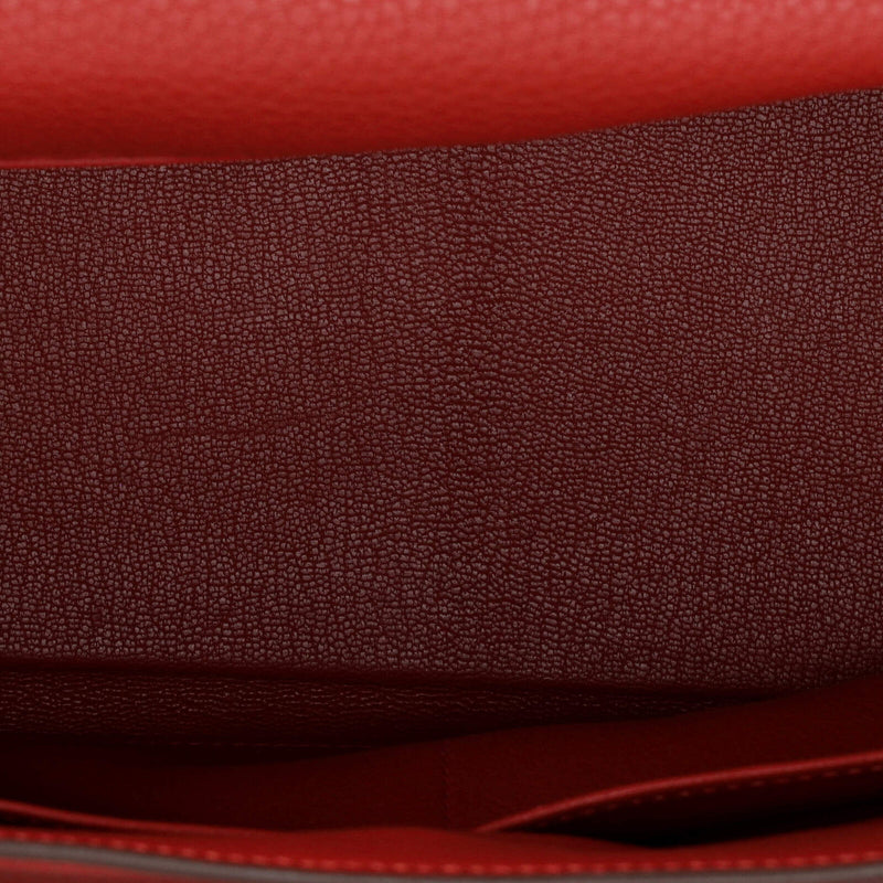 Hermes Kelly Handbag Rouge Casaque