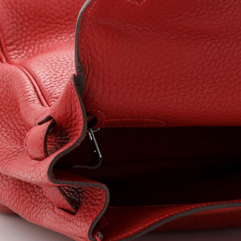 Hermes Kelly Handbag Rouge Casaque