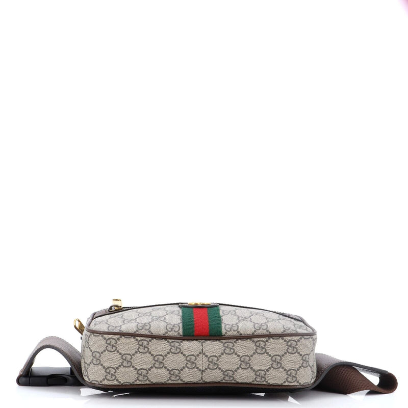 Gucci Ophidia Belt Bag Gg Coated Canvas
