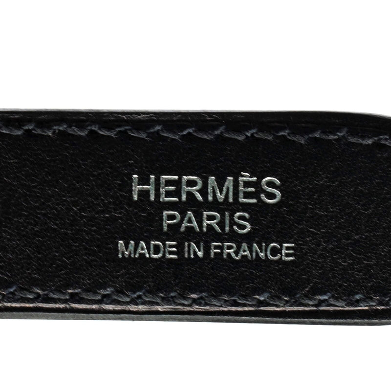 Hermes Trim Duo Bag Evergrain 24 Black