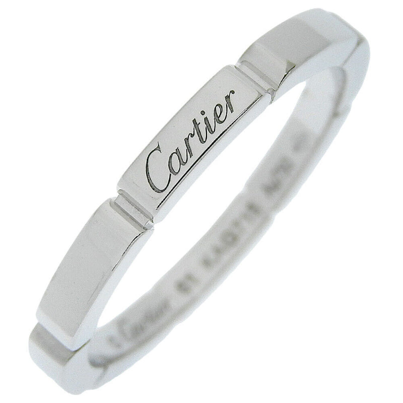 Cartier Lanieres Ring K18 White Gold