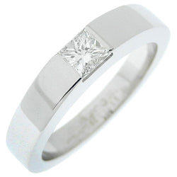 Cartier Tank Ring K18 White Gold/Diamond