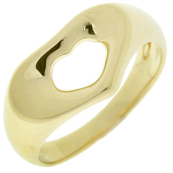 Tiffany&Co. Open Heart Ring K18 Yellow