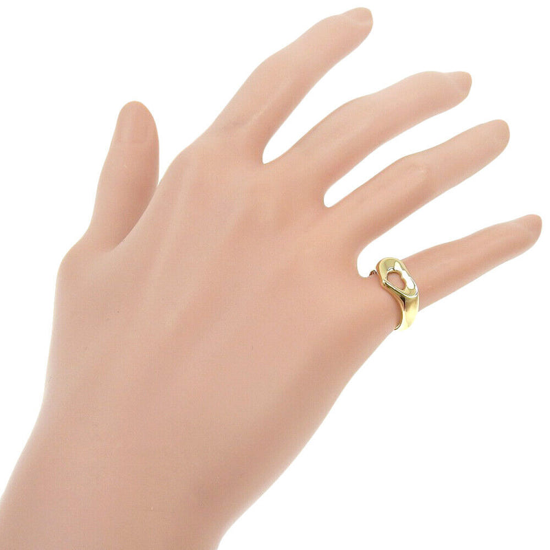 Tiffany&Co. Open Heart Ring K18 Yellow