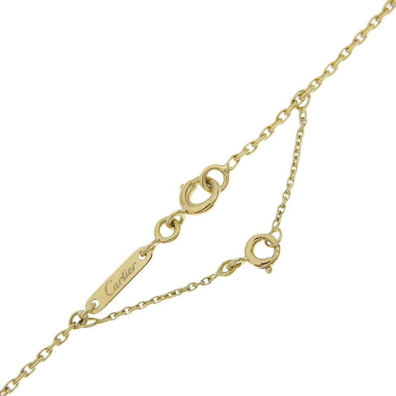 Cartier C Heart Necklace K18 Yellow Gold
