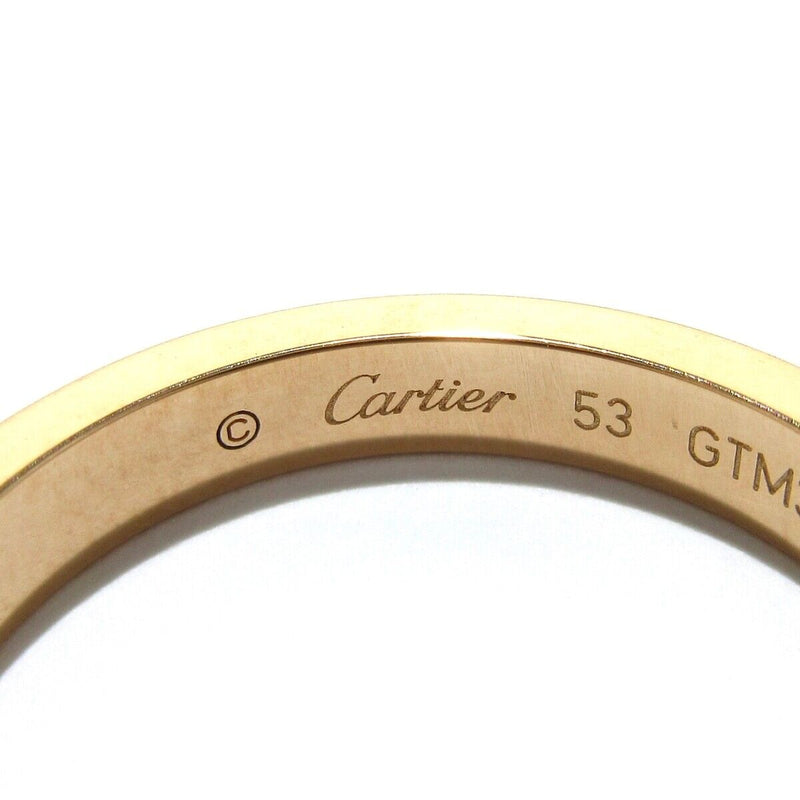 Cartier Engraved Ring - 18K Rose