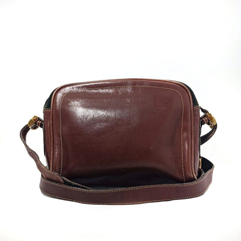 Loewe - Dark Brown Green Leather