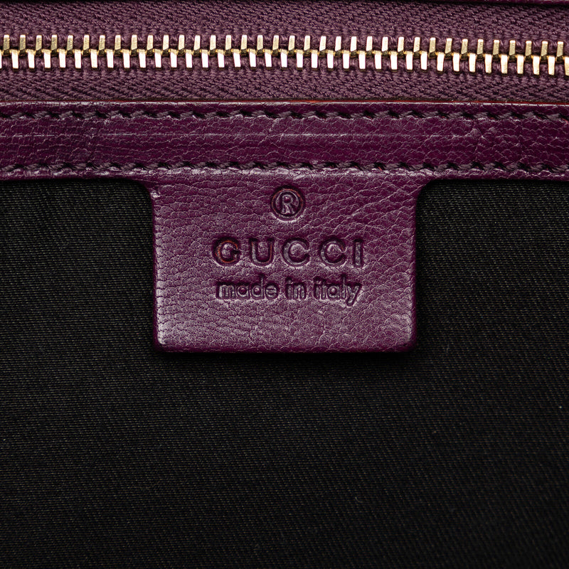 Gucci Blondie Purple Calf Leather