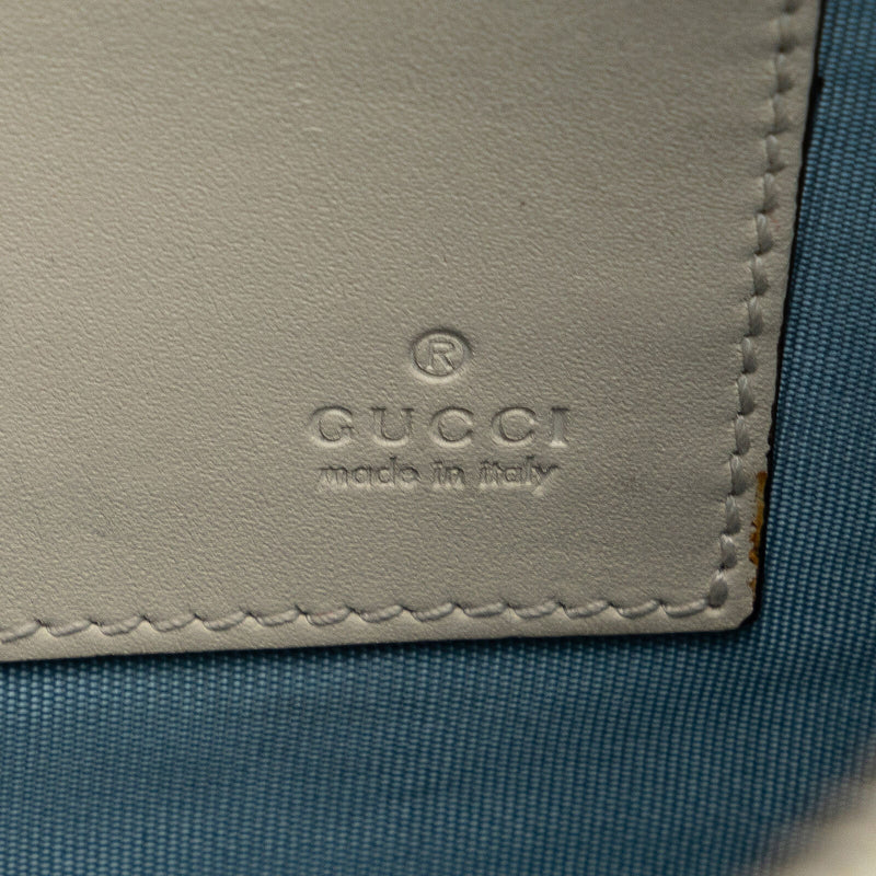 Gucci Sega Clutch White Calf