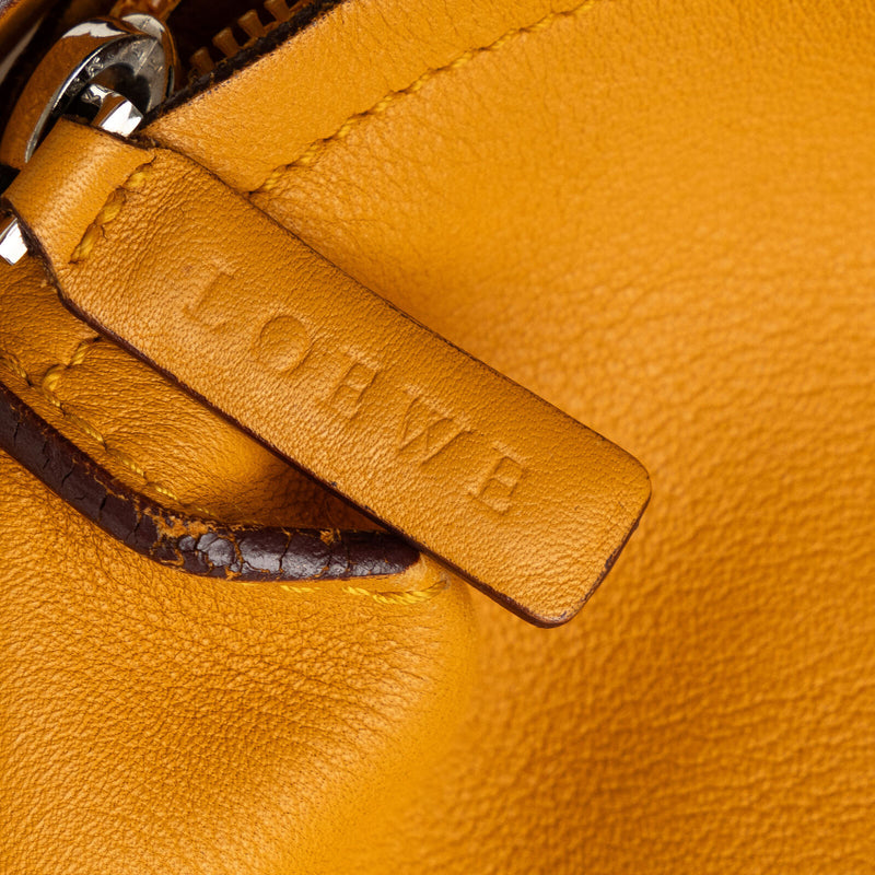 Loewe Yellow Calf Leather Handbag