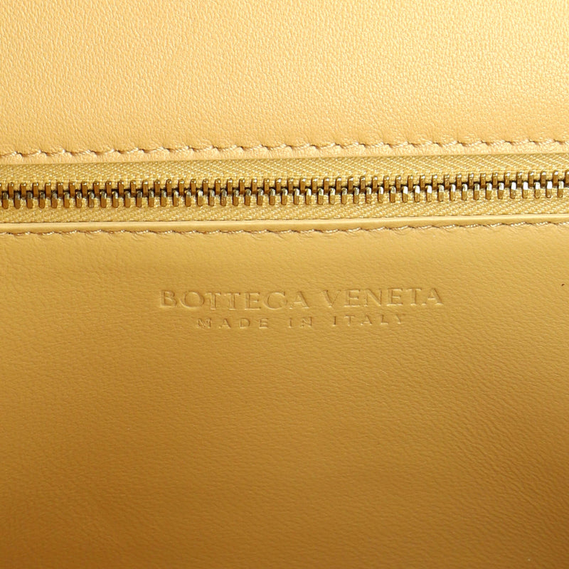Bottega Veneta Clip Flap Bag Leather