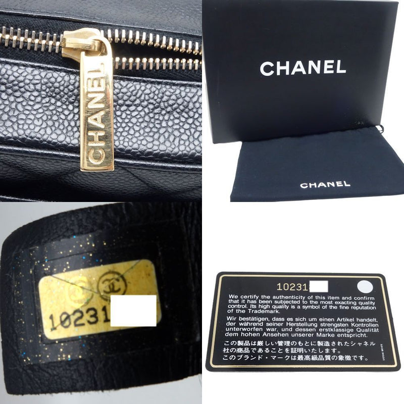 Chanel Shoulder Bag Matelasse Caviar