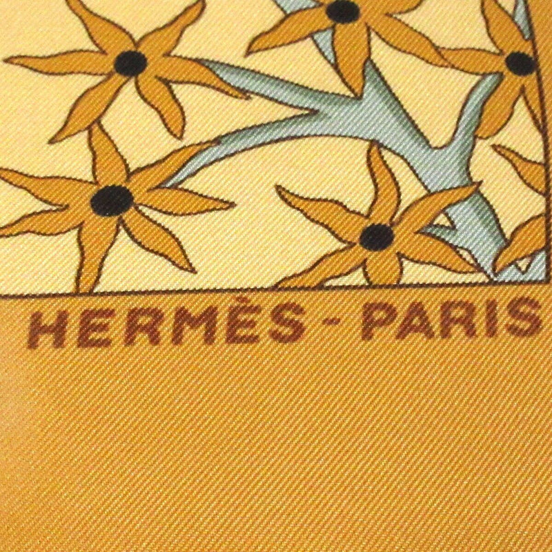 Hermes Carre 90 - Orange Brown