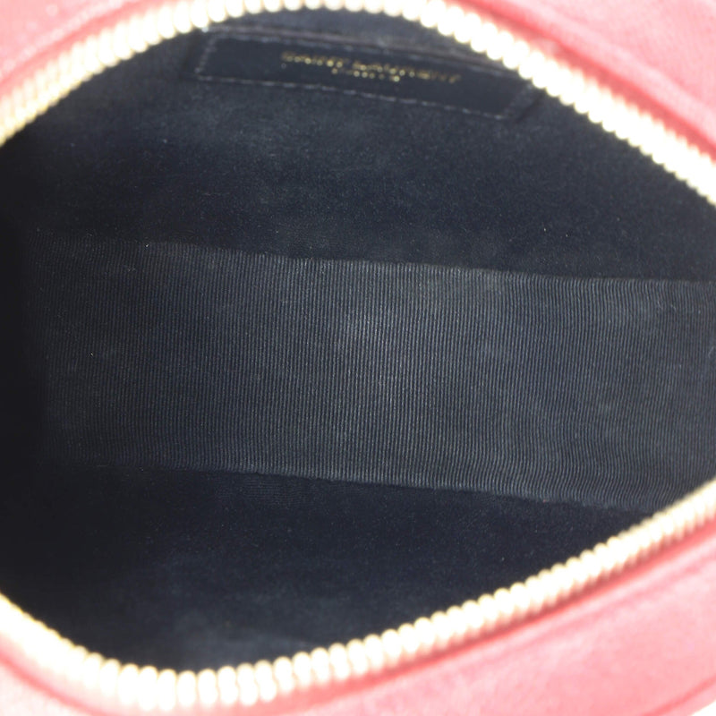 Saint Laurent Vinyle Round Camera Bag