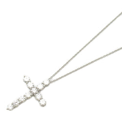 Tiffany＆Co Large Cross Diamond Necklace