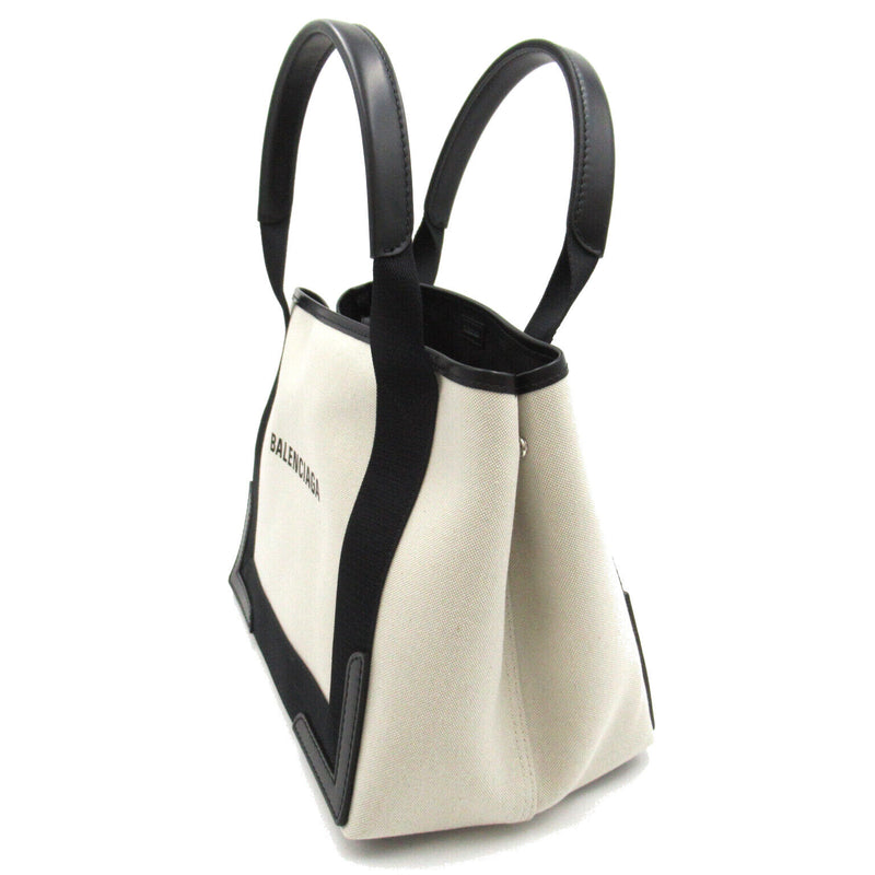 Balenciaga Navy Small Cabas Tote Bag