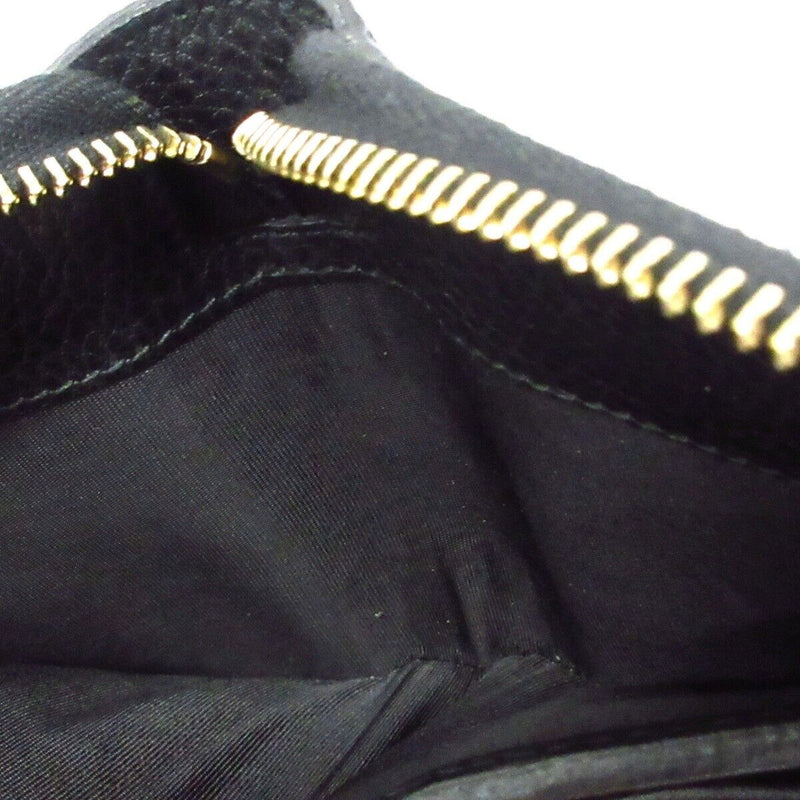 Gucci Interlocking G Black Leather