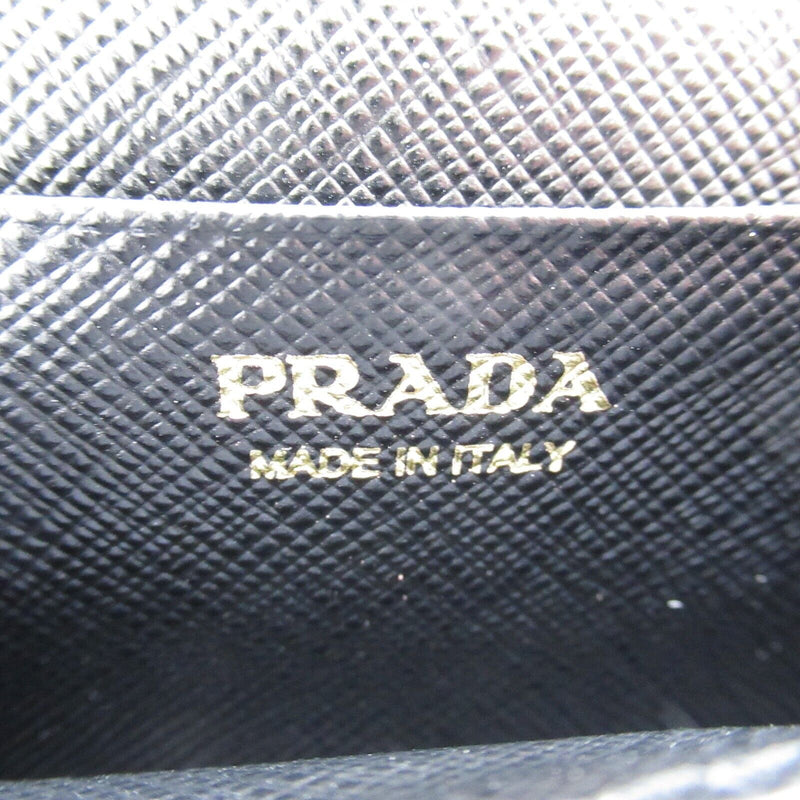 Prada Card Holder Safiano Leather Black