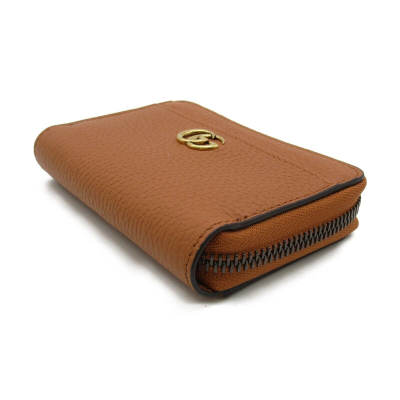 Gucci Coin Wallet Leather Brown New