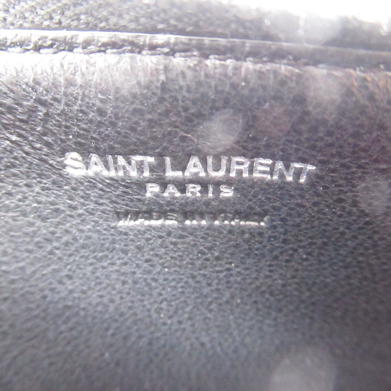 Saint Laurent Card Holder Calfskin Black
