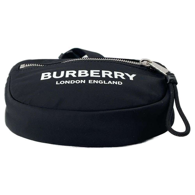 Burberry Logo Crossbody Bag Nylon Black
