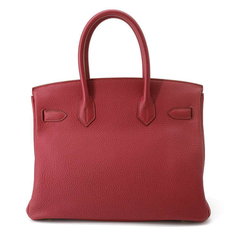 Hermes Birkin Size 30 Togo Leather Rouge
