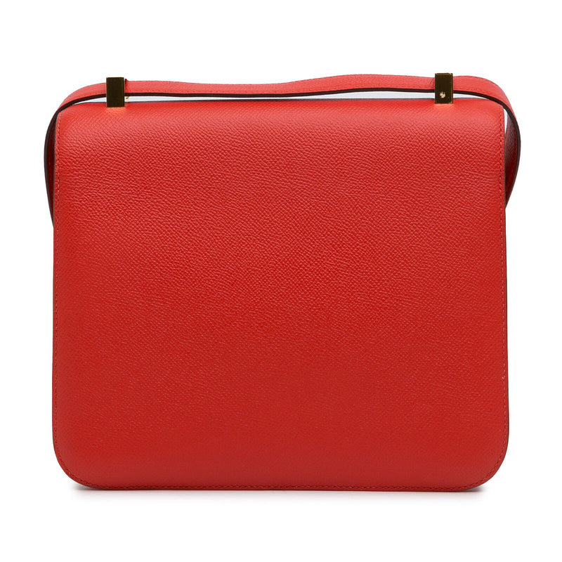 Hermes Epsom Constance 24 Red Calf