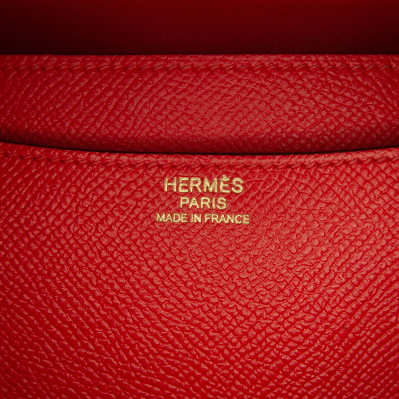 Hermes Epsom Constance 24 Red Calf