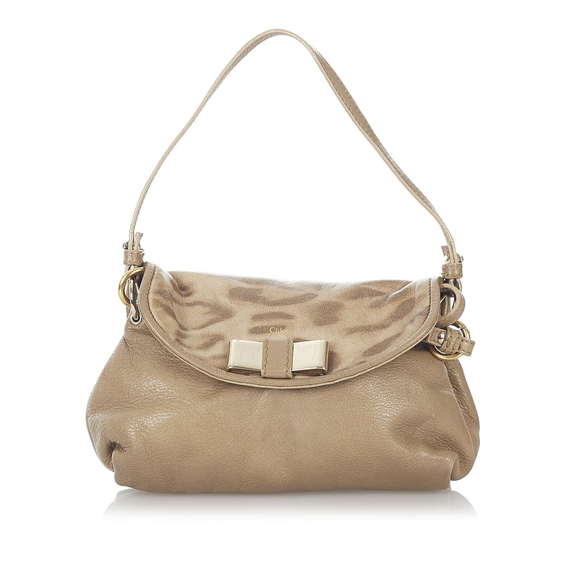 Chloe Lily Brown Calf Leather