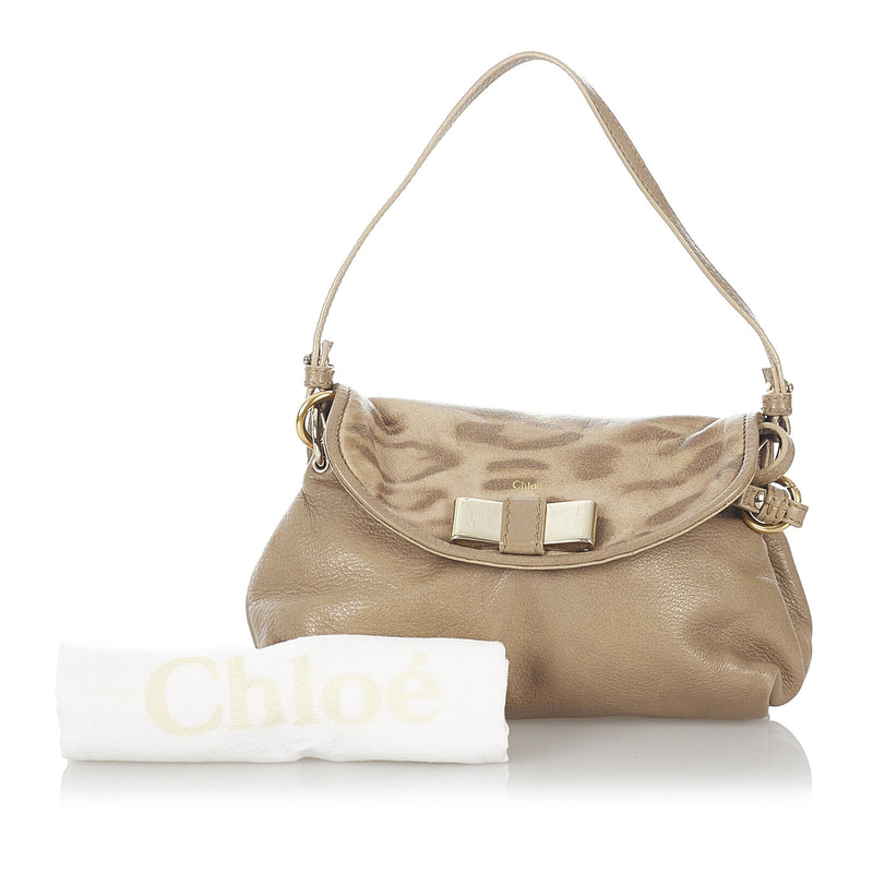 Chloe Lily Brown Calf Leather
