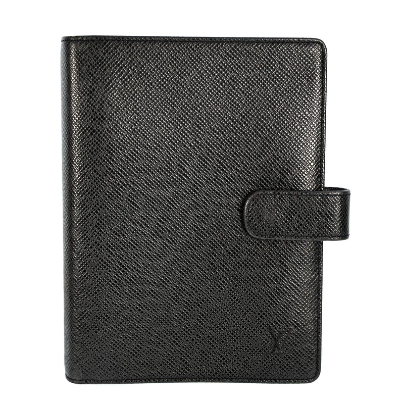 Louis Vuitton Taiga Black Agenda Mm