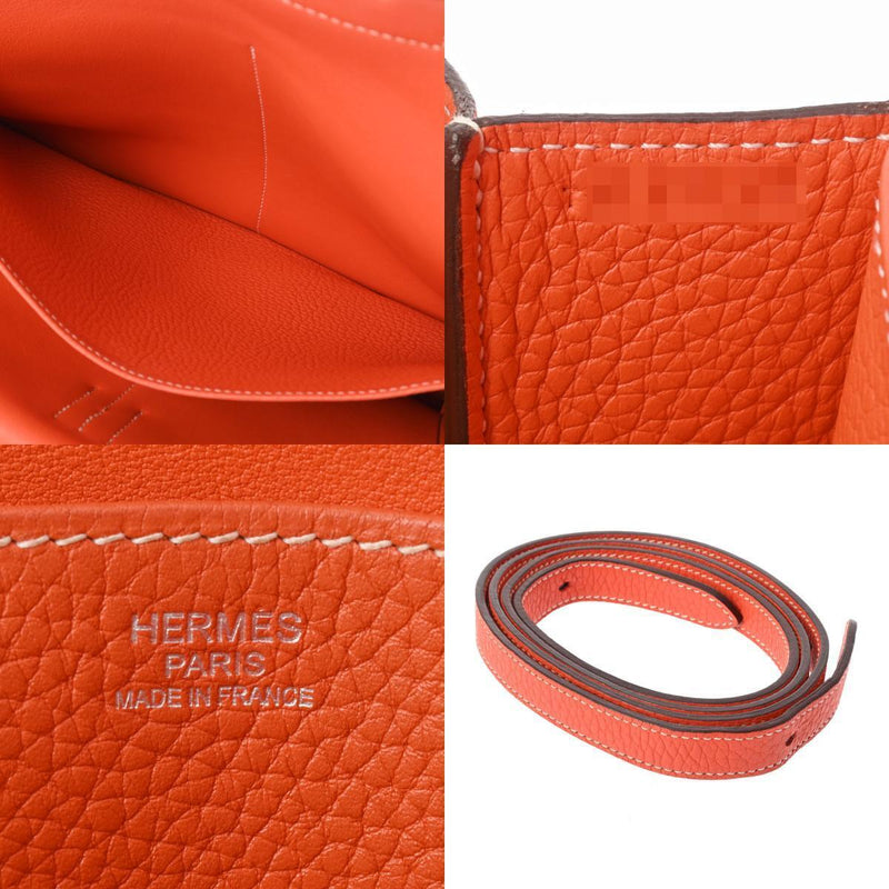 Hermes Alezan 31 Orange Poppy - Shoulder