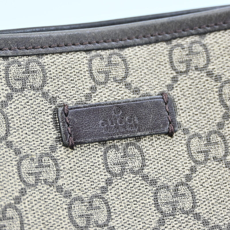 Gucci Shoulder Bag Beige Brown Gg