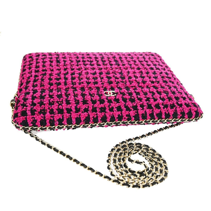 Chanel Cc Logo Ipad Case Chain Shoulder