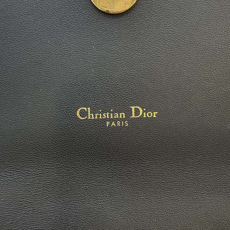 Dior Caro Canage Chain Wallet Calf