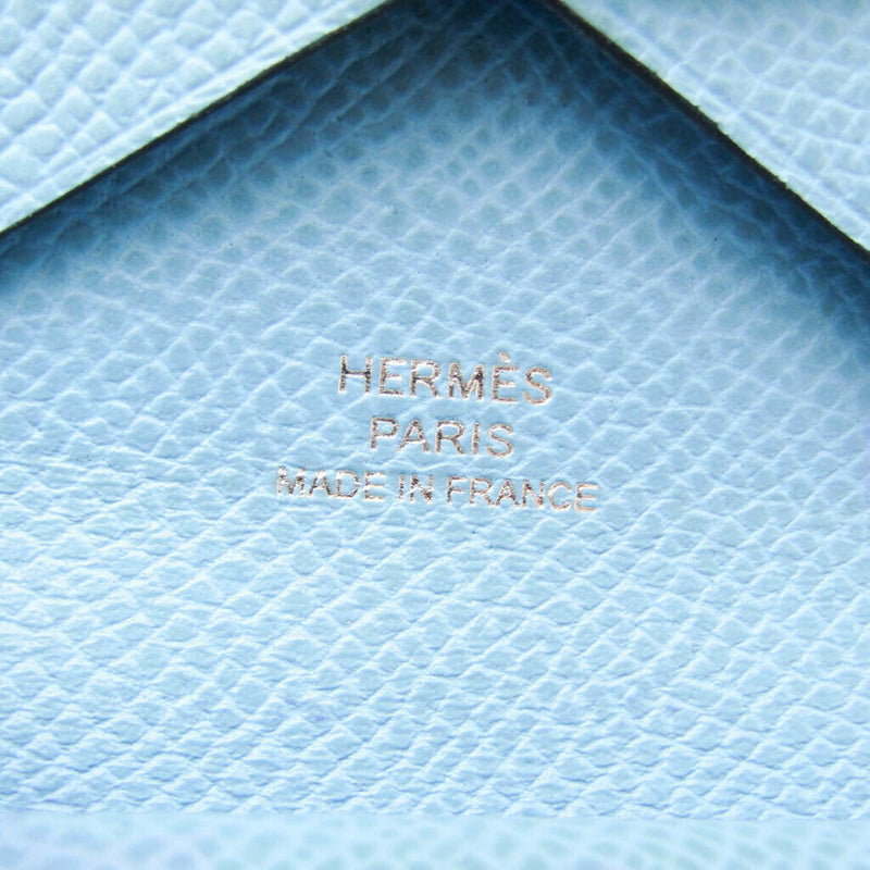 Hermes Calvi Duo Epsom Leather Card Case